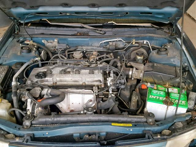 1N4BU31D0VC256862 - 1997 NISSAN ALTIMA XE GREEN photo 7