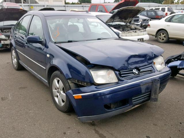 3VWSK69M44M006900 - 2004 VOLKSWAGEN JETTA GLS BLUE photo 1