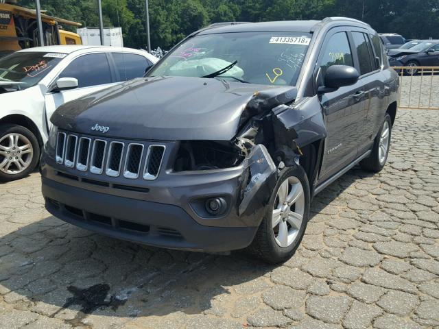 1C4NJCBA2GD611726 - 2016 JEEP COMPASS SP 灰色 照片 2