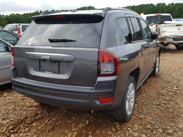 1C4NJCBA2GD611726 - 2016 JEEP COMPASS SP GRAY photo 4