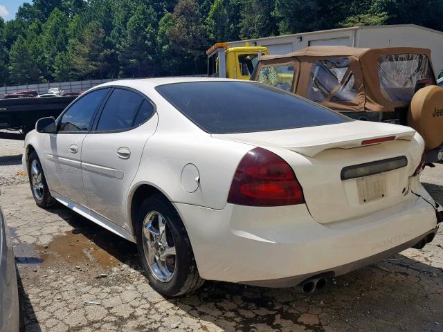 2G2WR524041126757 - 2004 PONTIAC GRAND PRIX WHITE photo 3