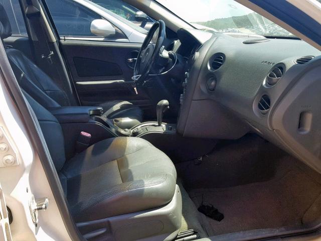 2G2WR524041126757 - 2004 PONTIAC GRAND PRIX WHITE photo 5