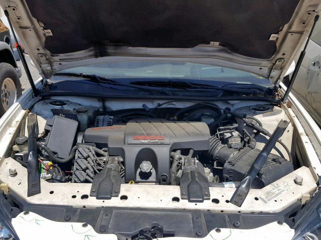 2G2WR524041126757 - 2004 PONTIAC GRAND PRIX WHITE photo 7