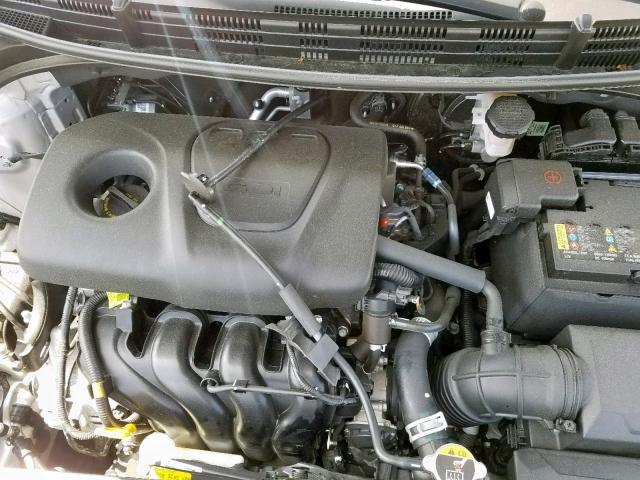 3KPA24ABXJE127028 - 2018 KIA RIO LX SILVER photo 7