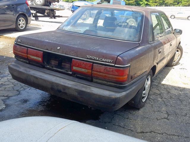 JT2SV21E4L3429721 - 1990 TOYOTA CAMRY DLX 栗色 照片 4