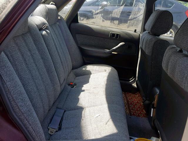 JT2SV21E4L3429721 - 1990 TOYOTA CAMRY DLX 栗色 照片 6