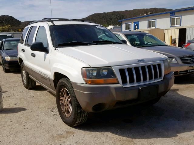 1J4GX48N14C386234 - 2004 JEEP GRAND CHER WHITE photo 1