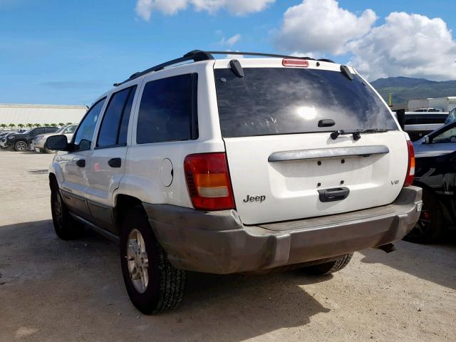 1J4GX48N14C386234 - 2004 JEEP GRAND CHER WHITE photo 3