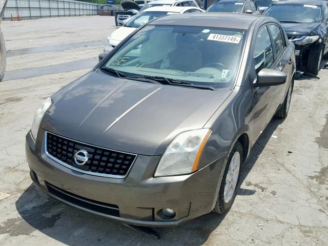 3N1AB61E58L679888 - 2008 NISSAN SENTRA 2.0 BROWN photo 2