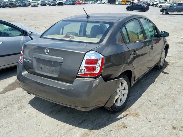 3N1AB61E58L679888 - 2008 NISSAN SENTRA 2.0 BROWN photo 4