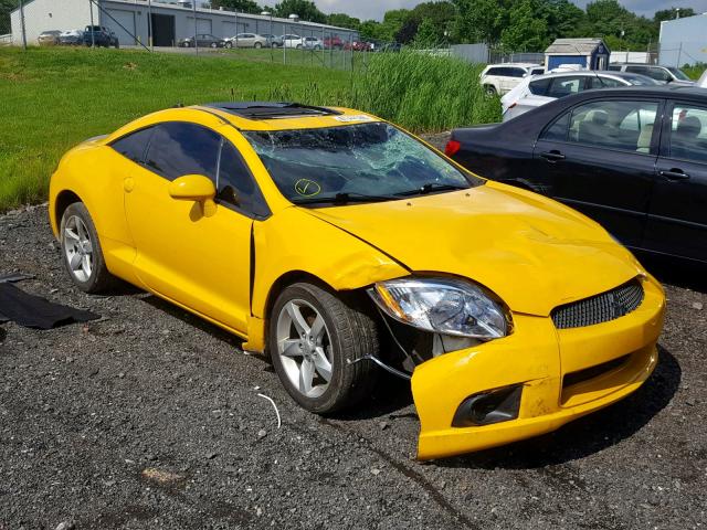 4A3AK24F09E012624 - 2009 MITSUBISHI ECLIPSE GS YELLOW photo 1