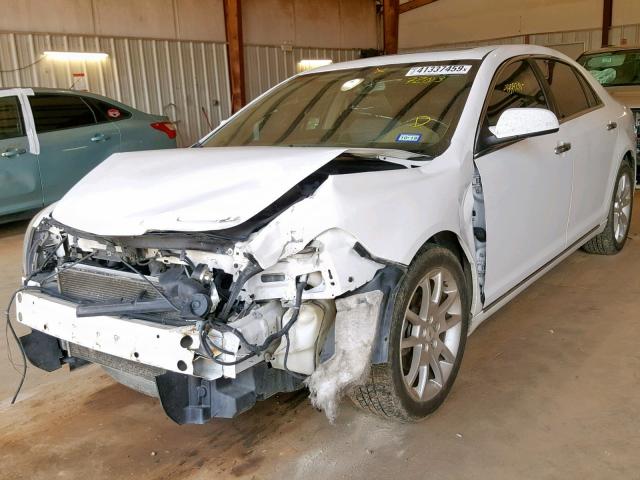 1G1ZE5E74BF357203 - 2011 CHEVROLET MALIBU LTZ თეთრი ფოტო 2