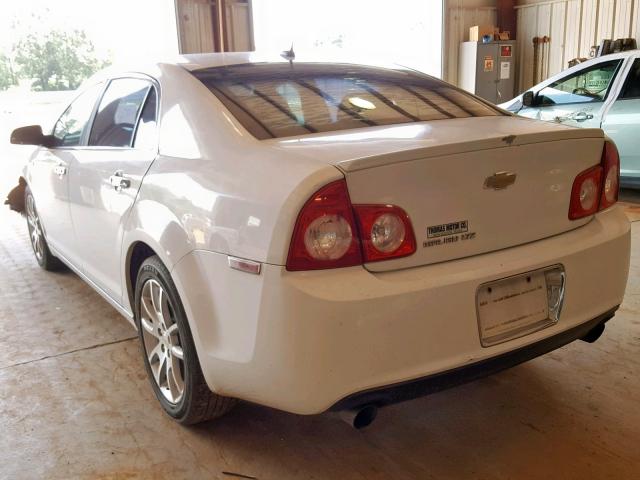 1G1ZE5E74BF357203 - 2011 CHEVROLET MALIBU LTZ თეთრი ფოტო 3