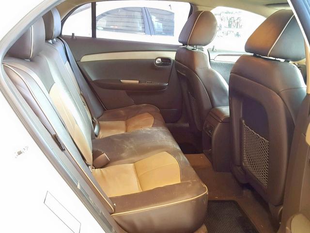 1G1ZE5E74BF357203 - 2011 CHEVROLET MALIBU LTZ თეთრი ფოტო 6