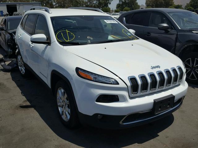 1C4PJLDB3GW221818 - 2016 JEEP CHEROKEE L WHITE photo 1