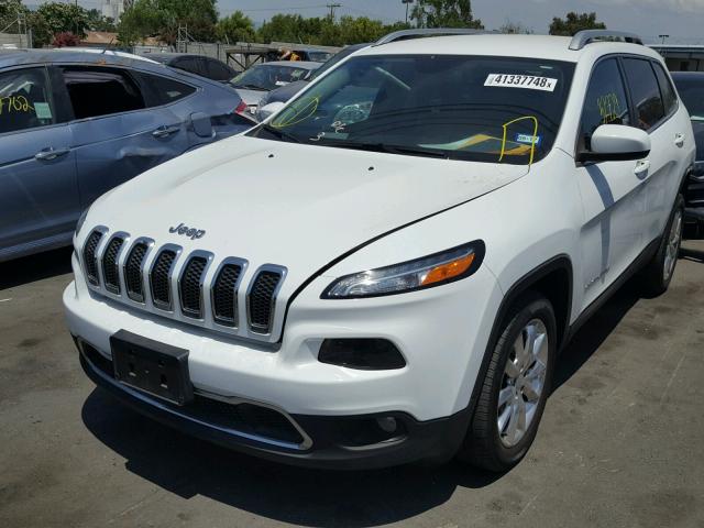 1C4PJLDB3GW221818 - 2016 JEEP CHEROKEE L WHITE photo 2