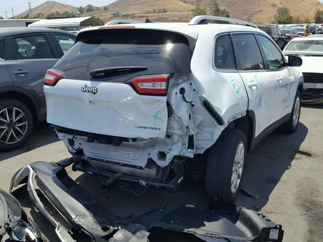 1C4PJLDB3GW221818 - 2016 JEEP CHEROKEE L WHITE photo 4