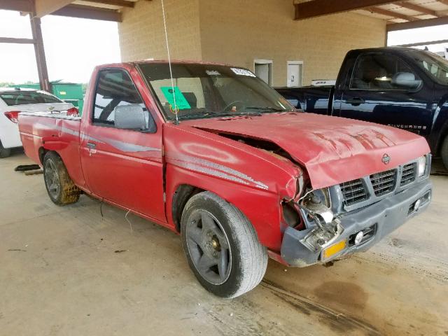 1N6SD11S3TC329617 - 1996 NISSAN TRUCK BASE RED photo 1