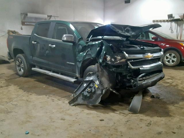 1GCGTCE39G1139896 - 2016 CHEVROLET COLORADO L GREEN photo 1