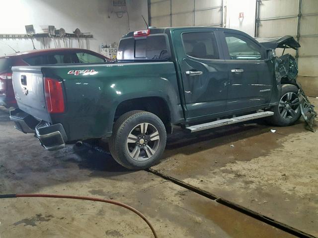 1GCGTCE39G1139896 - 2016 CHEVROLET COLORADO L GREEN photo 4