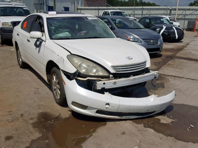 JTHBF30GX20042229 - 2002 LEXUS ES 300 WHITE photo 1