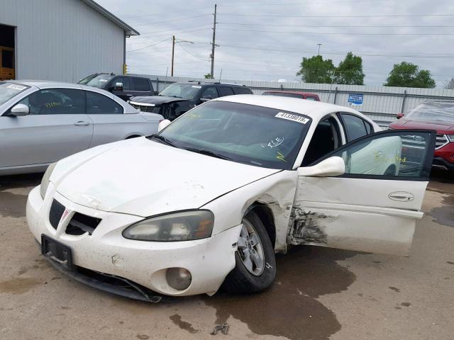 2G2WP552X61206019 - 2006 PONTIAC GRAND PRIX WHITE photo 2