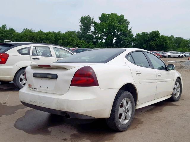 2G2WP552X61206019 - 2006 PONTIAC GRAND PRIX WHITE photo 4