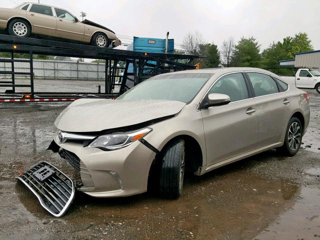 4T1BK1EBXGU214799 - 2016 TOYOTA AVALON XLE GRAY photo 2