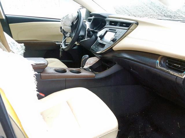 4T1BK1EBXGU214799 - 2016 TOYOTA AVALON XLE GRAY photo 5