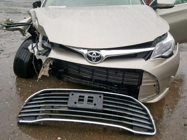 4T1BK1EBXGU214799 - 2016 TOYOTA AVALON XLE GRAY photo 7