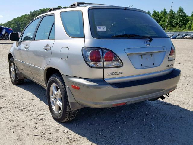 JTJGF10U910094853 - 2001 LEXUS RX 300 SILVER photo 3