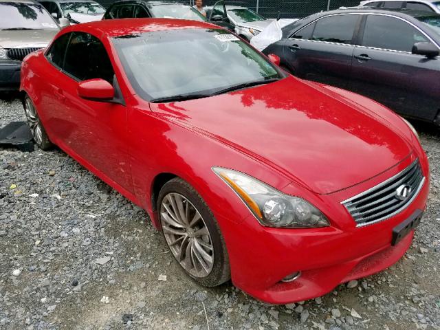 JN1CV6FE7CM201270 - 2012 INFINITI G37 BASE RED photo 1