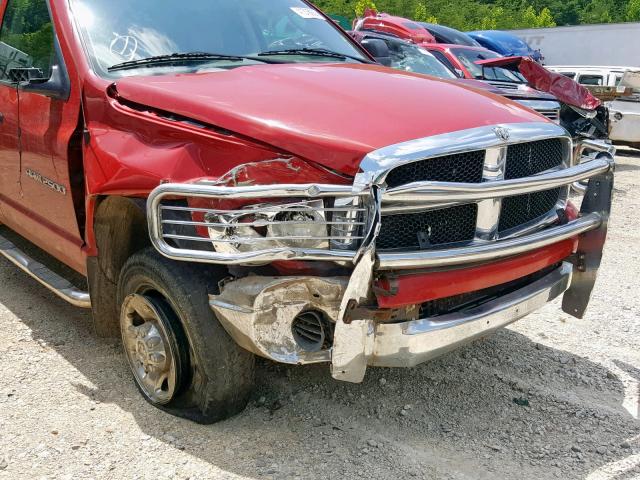3D7KU28C33G737707 - 2003 DODGE RAM 2500 S Qırmızı foto 9