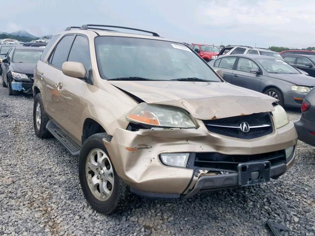 2HNYD18671H533315 - 2001 ACURA MDX TOURIN GOLD photo 1