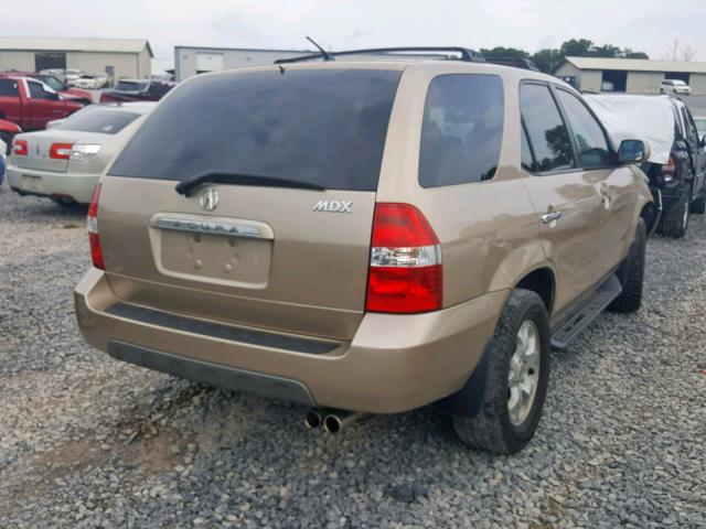 2HNYD18671H533315 - 2001 ACURA MDX TOURIN GOLD photo 4