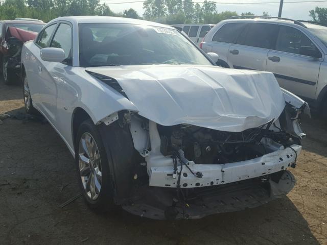 2C3CDXJG0JH207611 - 2018 DODGE CHARGER GT WHITE photo 1