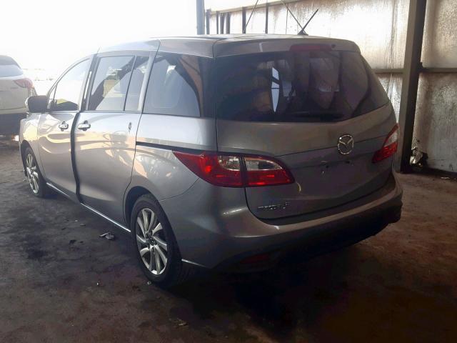 JM1CW2BLXD0158463 - 2013 MAZDA 5 SILVER photo 3