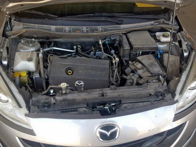 JM1CW2BLXD0158463 - 2013 MAZDA 5 SILVER photo 7