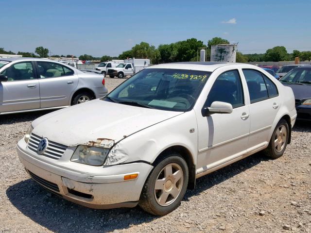 3VWSB69M42M048397 - 2002 VOLKSWAGEN JETTA GLS WHITE photo 2