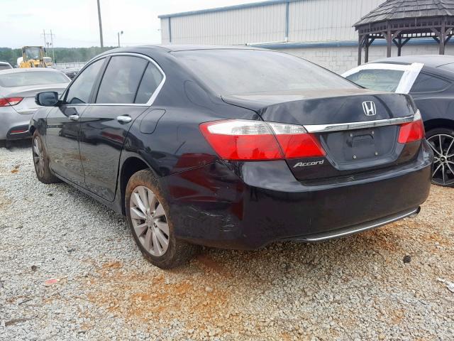 1HGCR2F76DA079131 - 2013 HONDA ACCORD EX BLACK photo 3