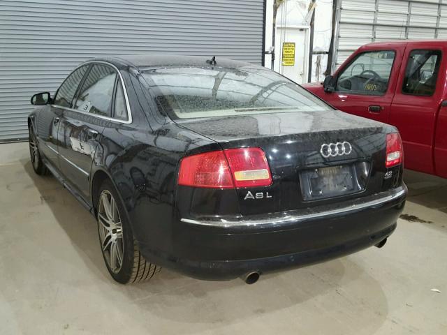 WAUMV44E37N002173 - 2007 AUDI A8 L QUATT BLACK photo 3