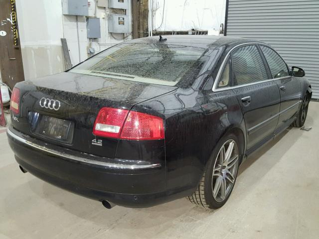 WAUMV44E37N002173 - 2007 AUDI A8 L QUATT BLACK photo 4