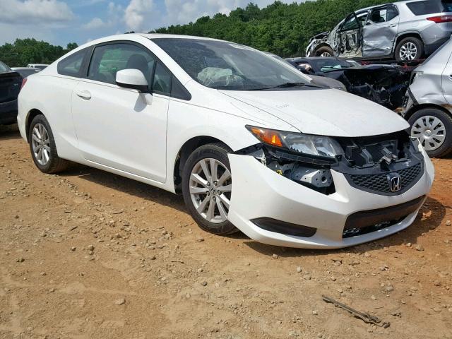 2HGFG3B00CH516249 - 2012 HONDA CIVIC EXL 白色 照片 1