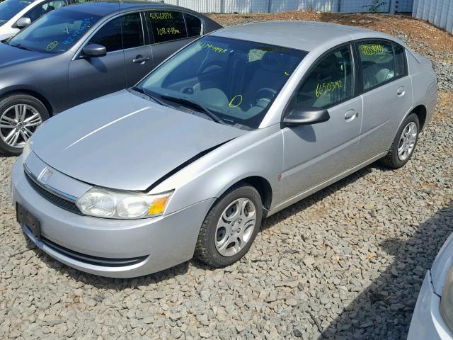 1G8AJ52F04Z195481 - 2004 SATURN ION LEVEL SILVER photo 2
