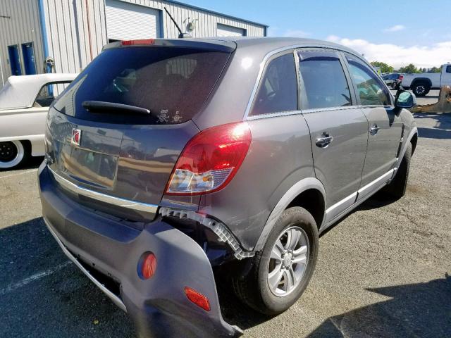 3GSCL33P18S630035 - 2008 SATURN VUE XE GRAY photo 4