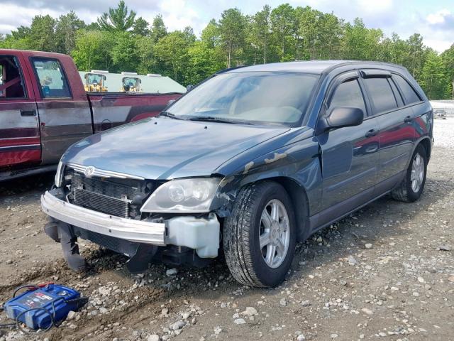 2A4GF48476R634989 - 2006 CHRYSLER PACIFICA BLUE photo 2