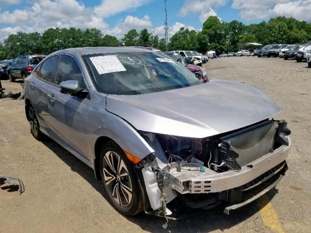JHMFC1F7XJX003801 - 2018 HONDA CIVIC EXL Gümüş foto 1