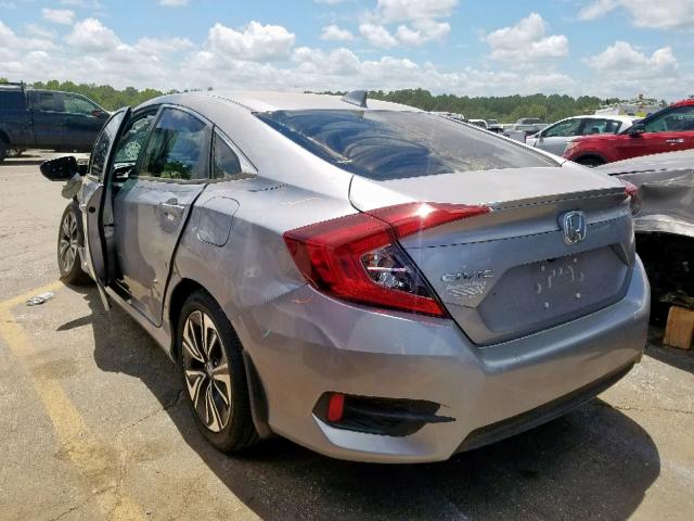 JHMFC1F7XJX003801 - 2018 HONDA CIVIC EXL Gümüş foto 3