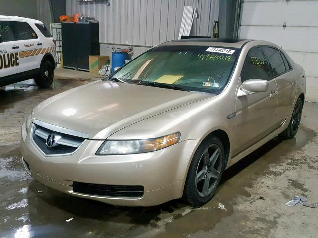 19UUA66246A059034 - 2006 ACURA 3.2TL BEIGE photo 2