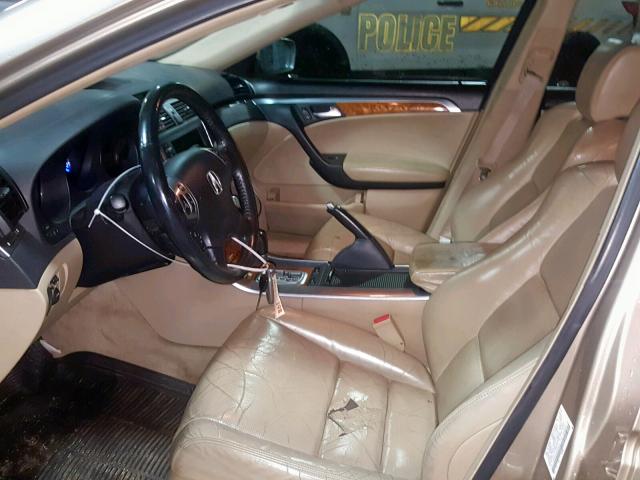 19UUA66246A059034 - 2006 ACURA 3.2TL BEIGE photo 5